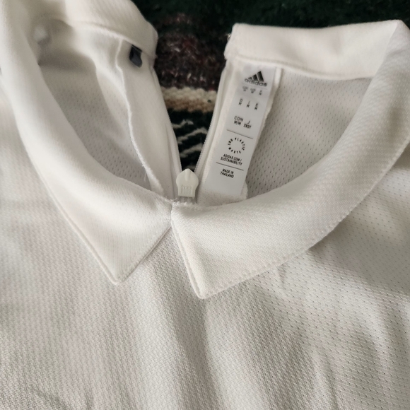 adidas Women's White Shorts - Picture 3 of 5